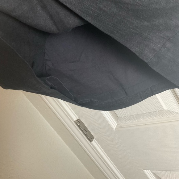 Forever 21 linen blend Black Women's Skirt with pockets size medium - Picture 5 of 7